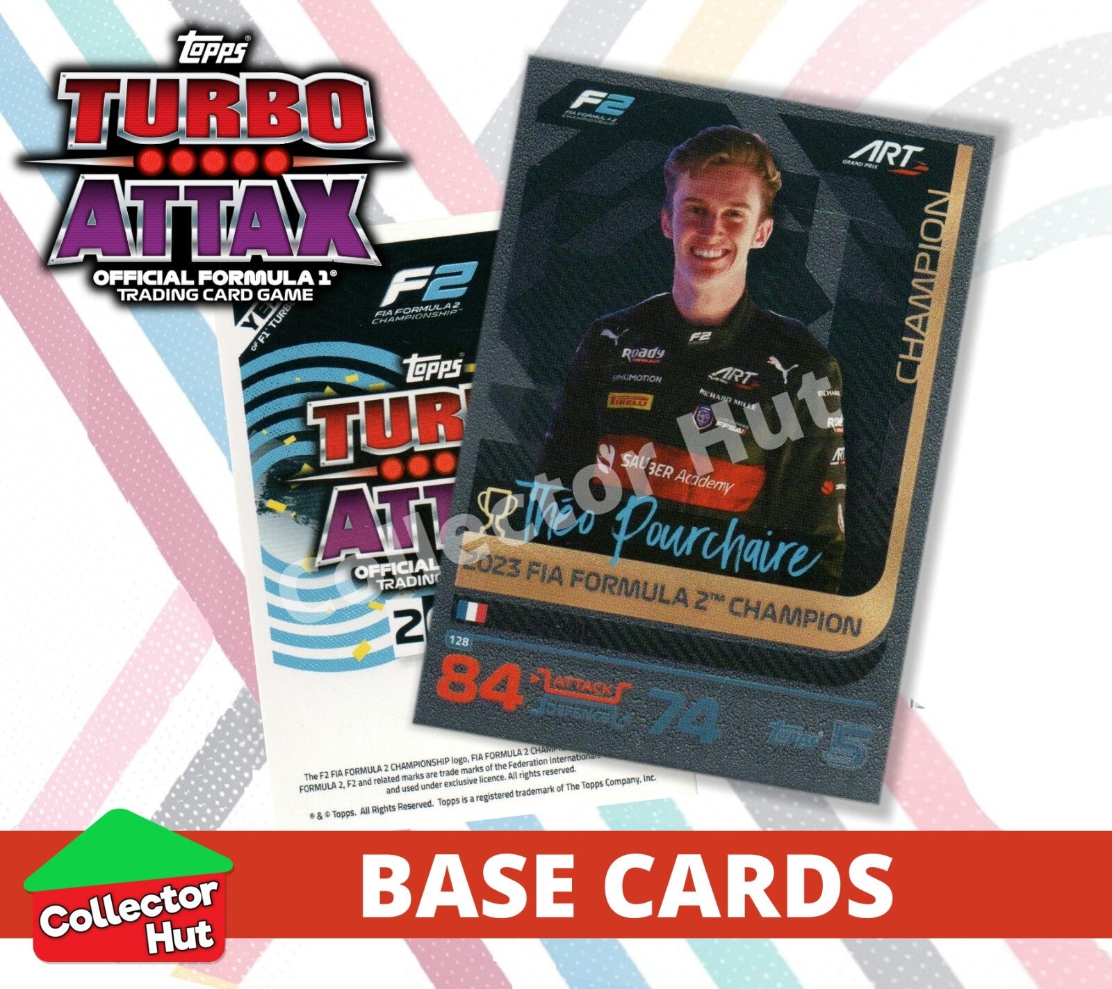 Topps Turbo Attax Formula 1 F1 2024 #1-166 Base Cards YOU CHOOSE