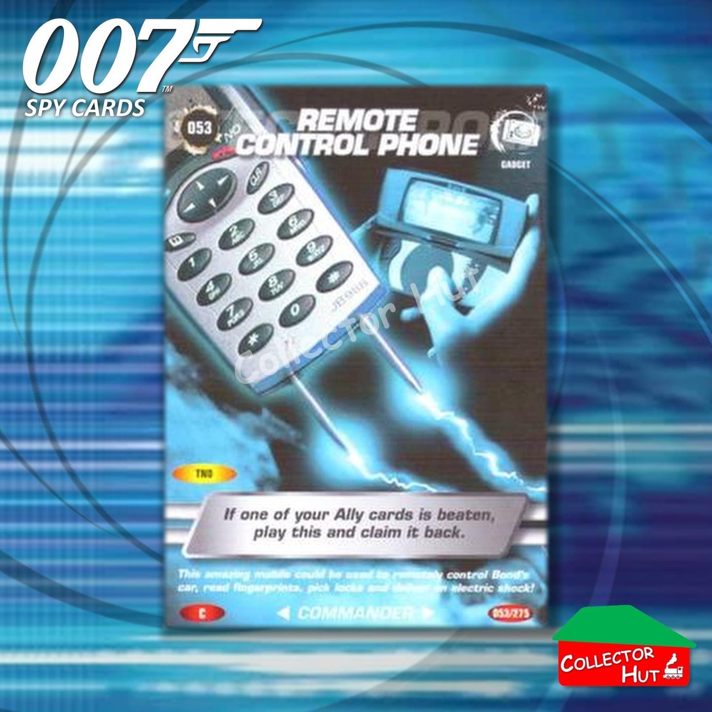 James Bond 007 Commander Spy Cards BASE COMMON YOU CHOOSE