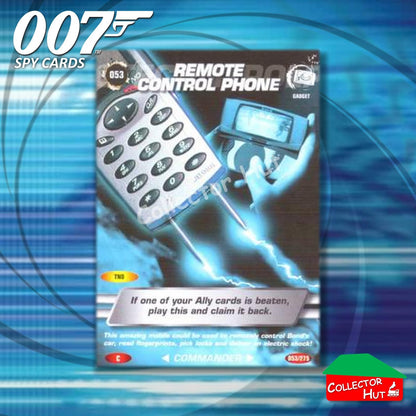 James Bond 007 Commander Spy Cards BASE COMMON YOU CHOOSE