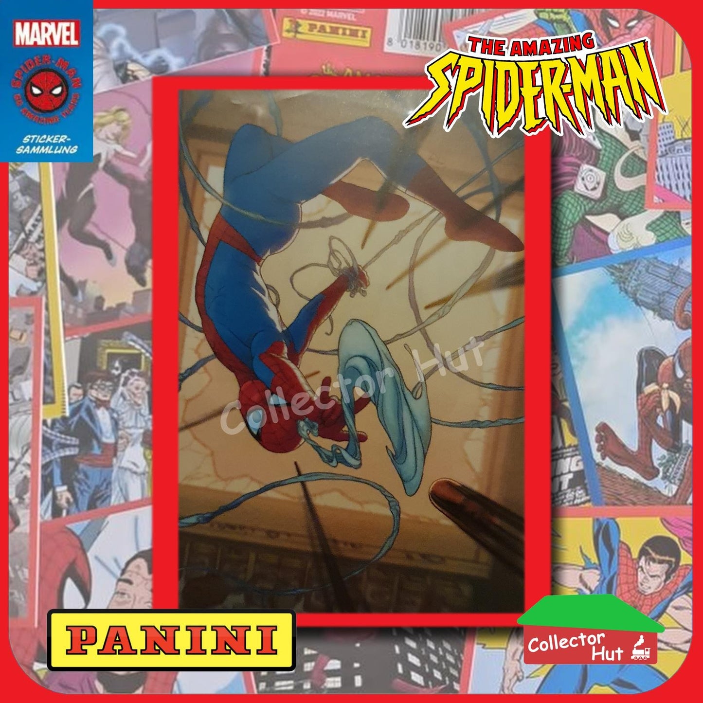 Panini The Amazing Spider-Man 60th Anniversary Sticker Collection Singles