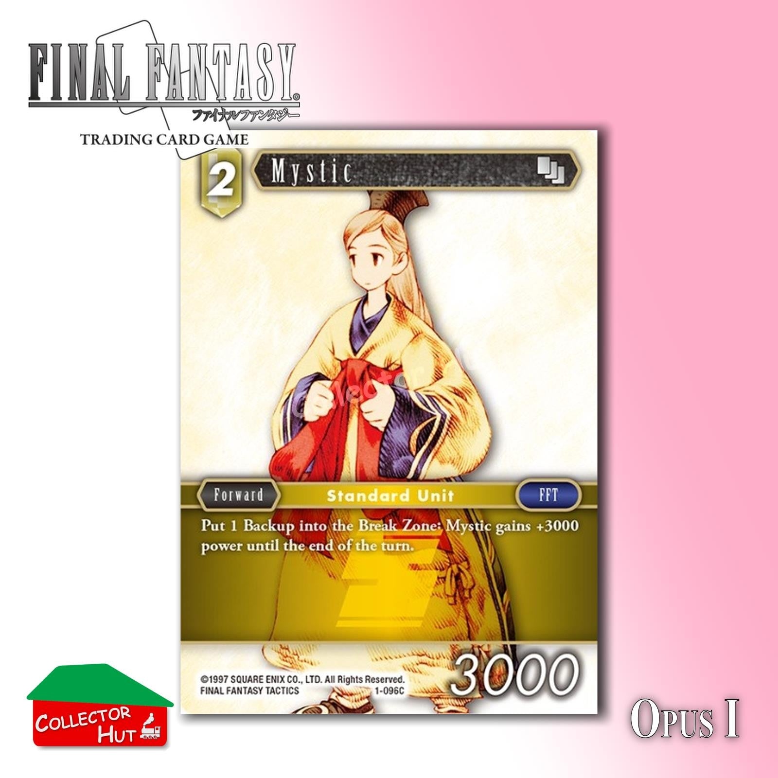 Final Fantasy Trading Card Game OPUS I Singles You Choose