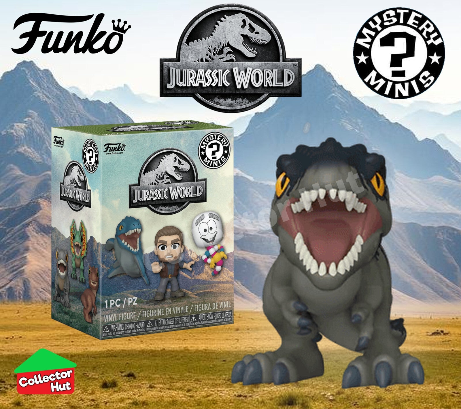 Jurassic World Funko Mini Mystery Figures IDENTIFIED