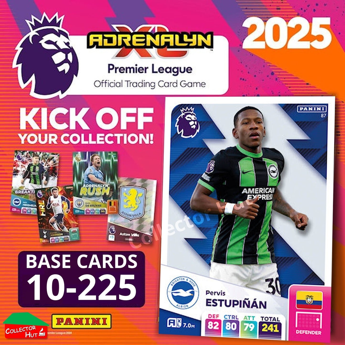 Panini Adrenalyn XL Premier League 2025 2024/25 Base & Foils #10-225