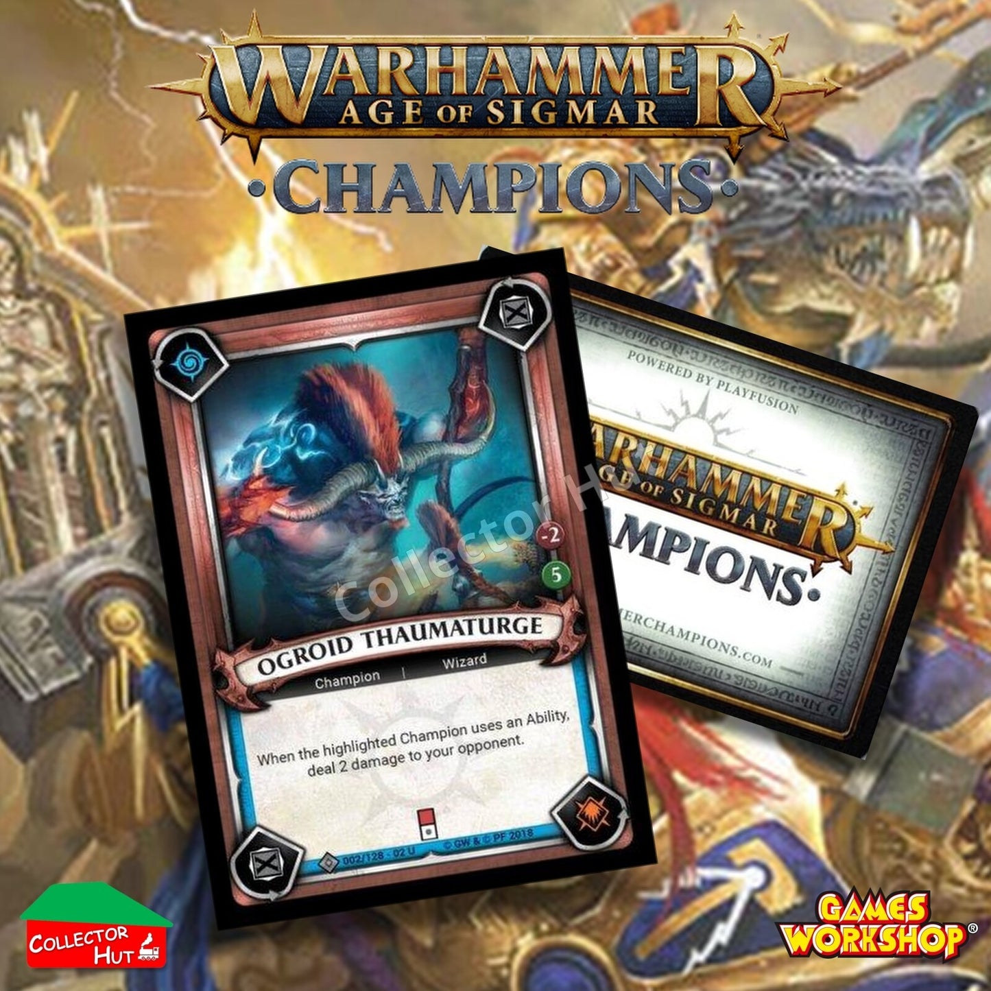 Warhammer Age of Sigmar: Champions Wave 2 ONSLAUGHT Trading Cards CHOOSE SINGLES