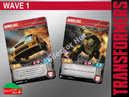 Transformers TCG CHARACTER Trading Cards All Waves