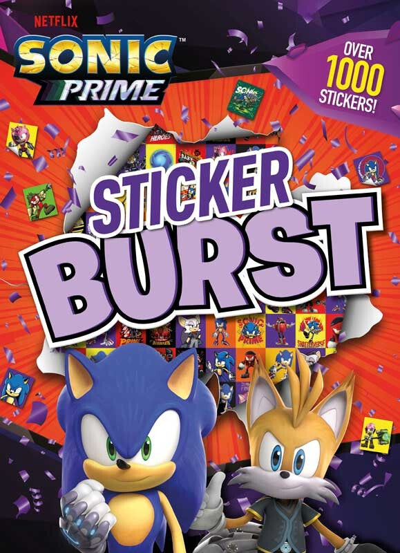Sonic Prime Activity Packs Sticker Sets Colouring Books Play Pack