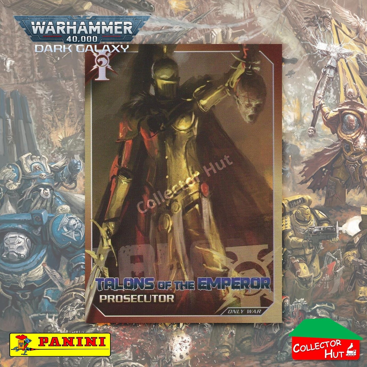 PANINI Warhammer 40,000 Dark Galaxy Only War Base Trading Cards #1-225