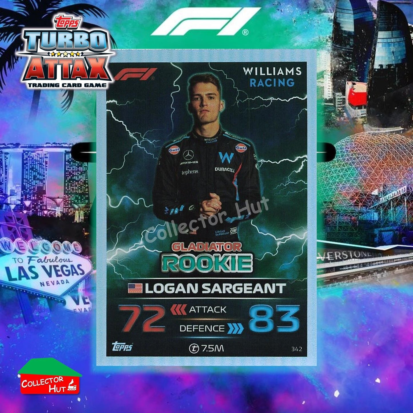 Topps Turbo Attax Formula 1 F1 2023 2023/24 Limited Edition Cards #321 - #372