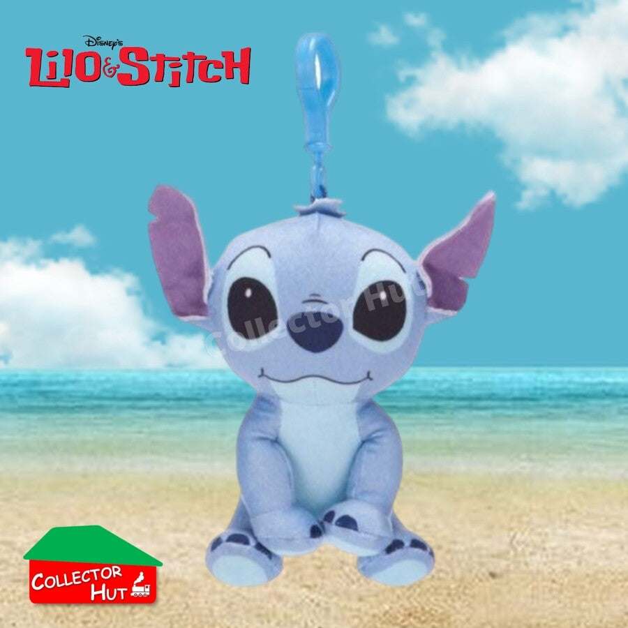 Disney Stitch 4.5" Plush Toy Bag Hangers Genuine Collectible 