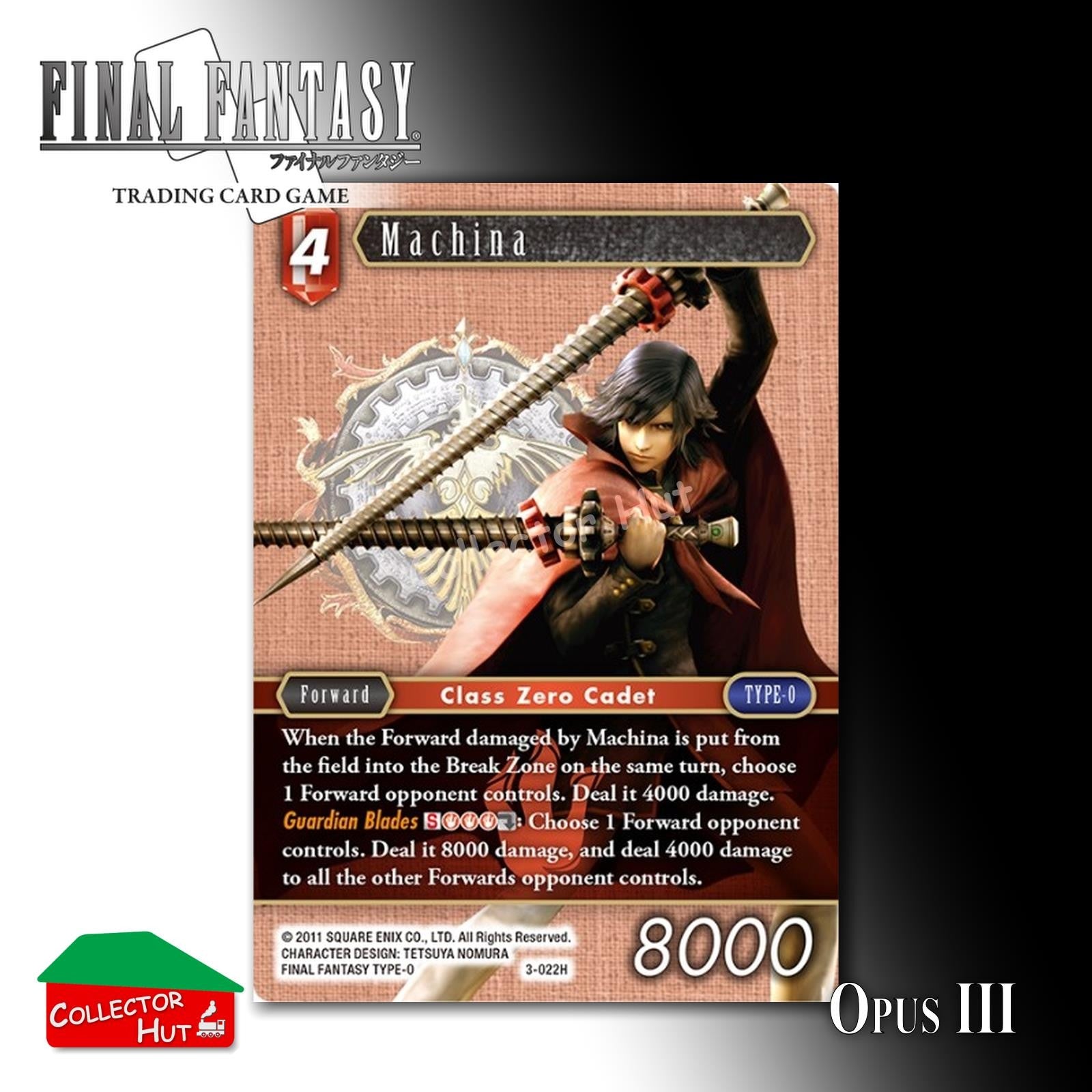 Final Fantasy Trading Card Game OPUS III 3 FOIL CARDS You Choose