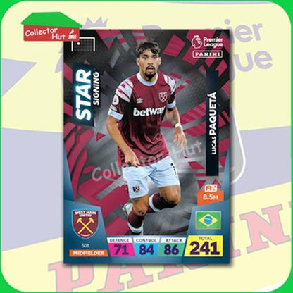 Panini Adrenalyn XL Premier League 2023 2022/23 Star Signings  #469 - #510