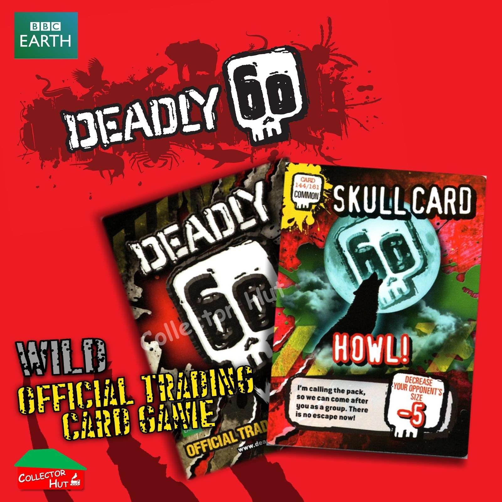 CBBC Deadly 60 WILD Trading Cards  Choose Your Cards