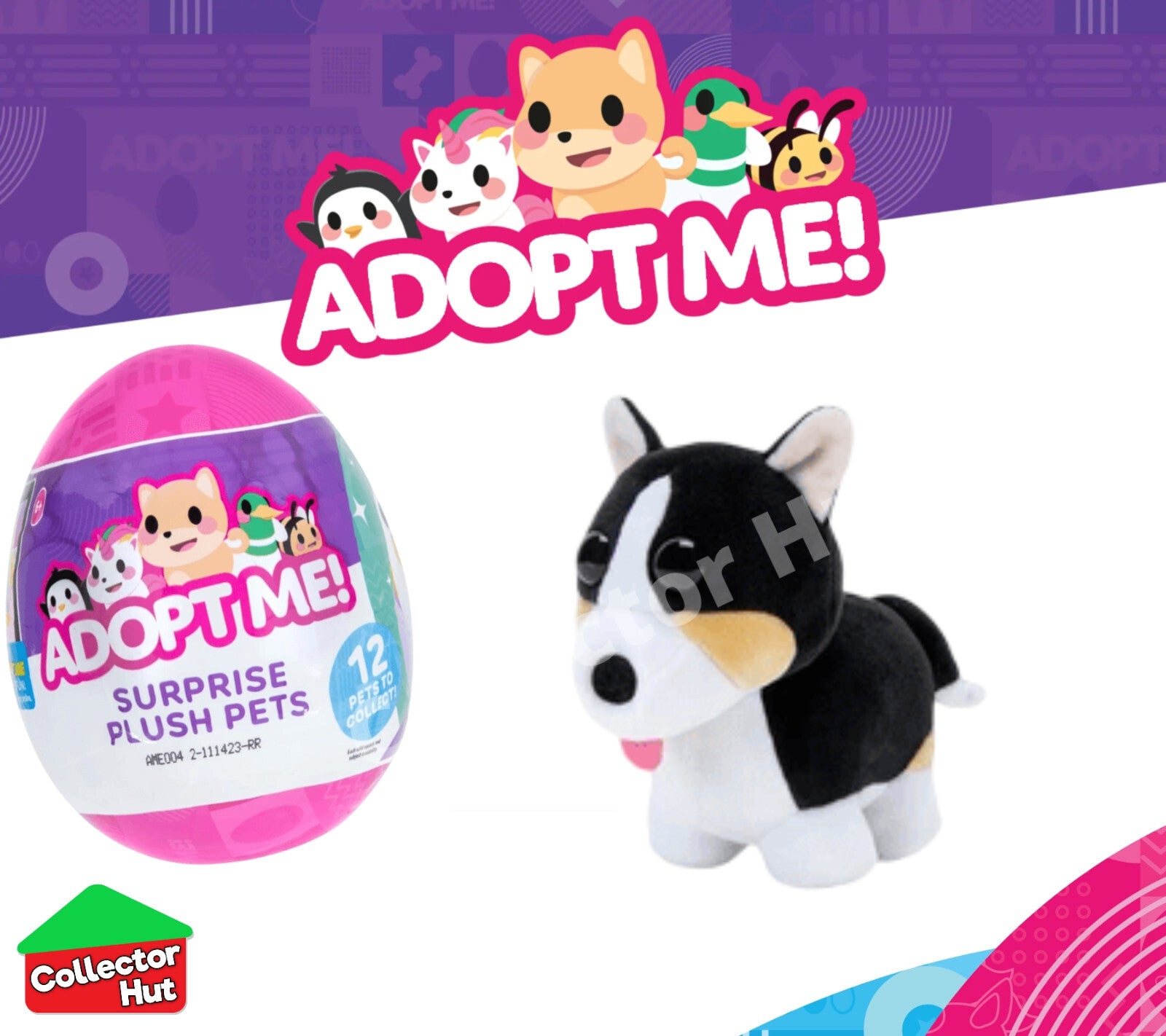Adopt Me! Surprise Plush Pet Series 3 IDENTIFIED 13cm 5" Collectibles
