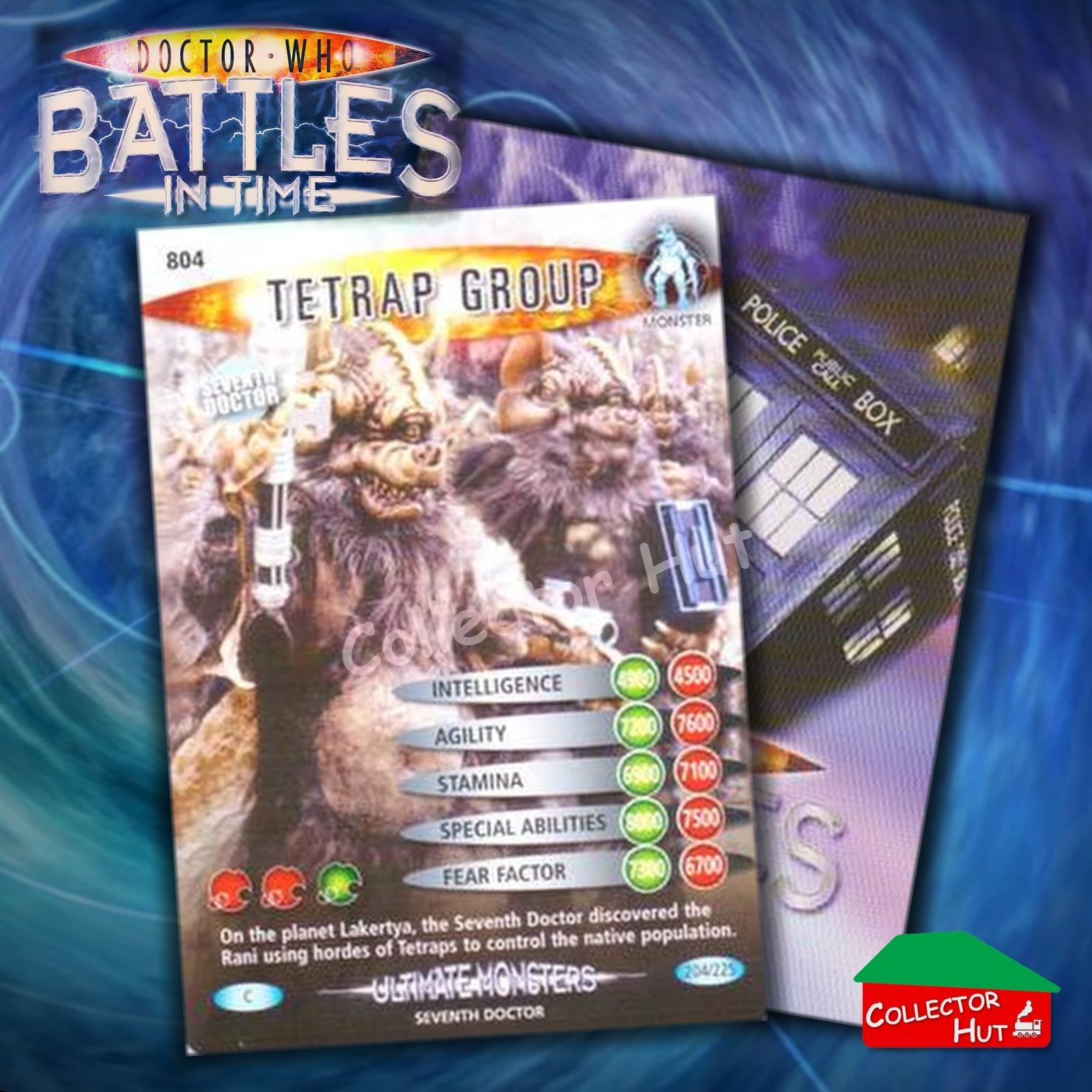 DOCTOR WHO Battles in Time #601-825 ULTIMATE MONSTERS RARE & COMMON Cards