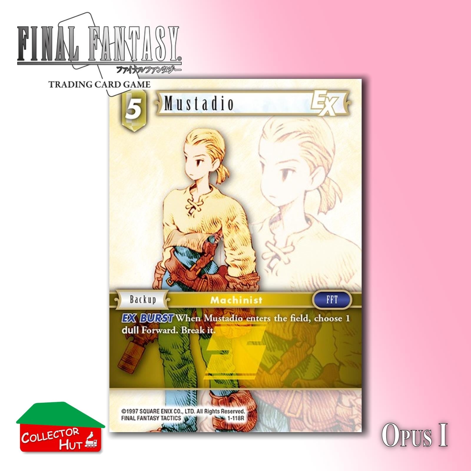 Final Fantasy Trading Card Game OPUS I Singles You Choose