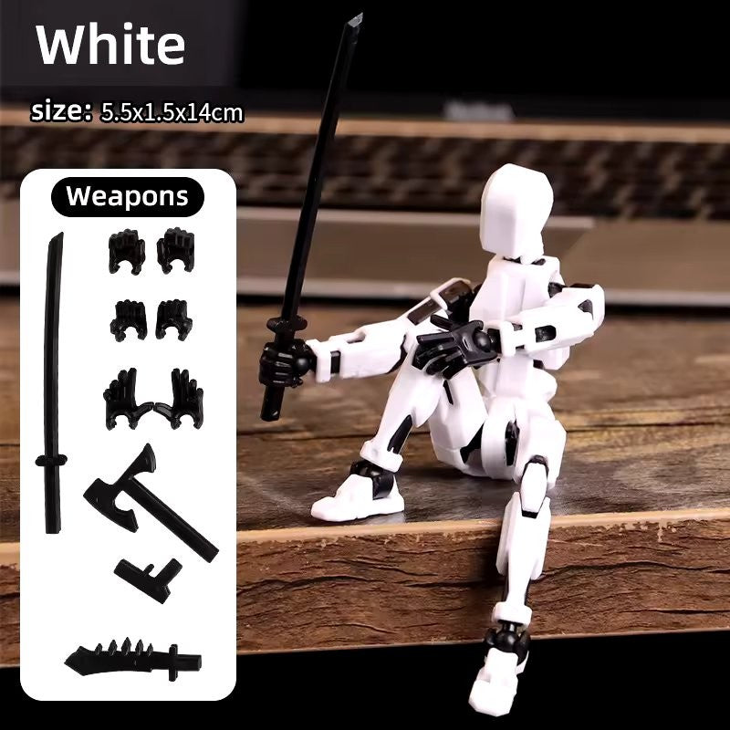 Shapeshift Robots Constructable Posable Action Figures for Art & Build Play