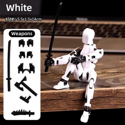 Shapeshift Robots Constructable Posable Action Figures for Art & Build Play