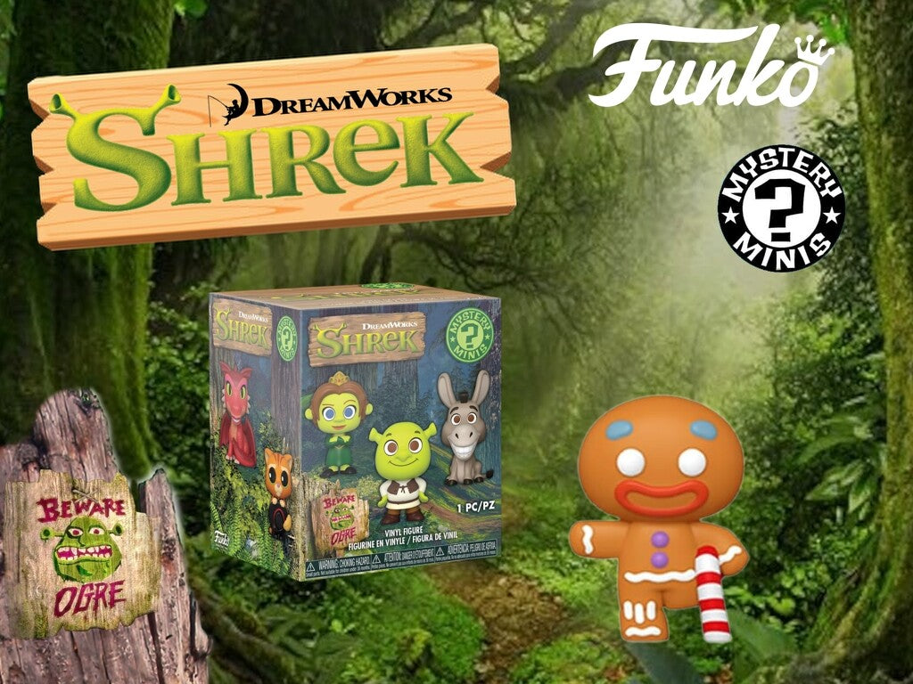 Funko Mystery Minis Shrek Figurines Dreamworks