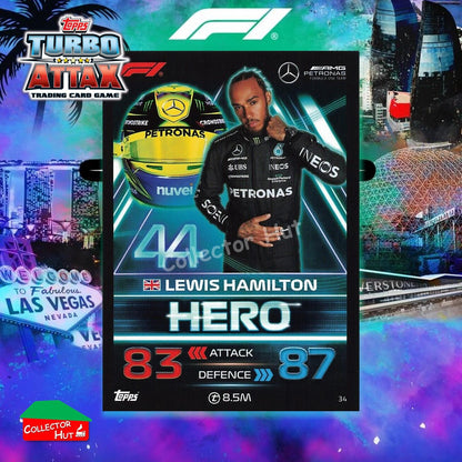 Topps Turbo Attax Formula 1 F1 2023 2023/24 Base Cards #1 - #171