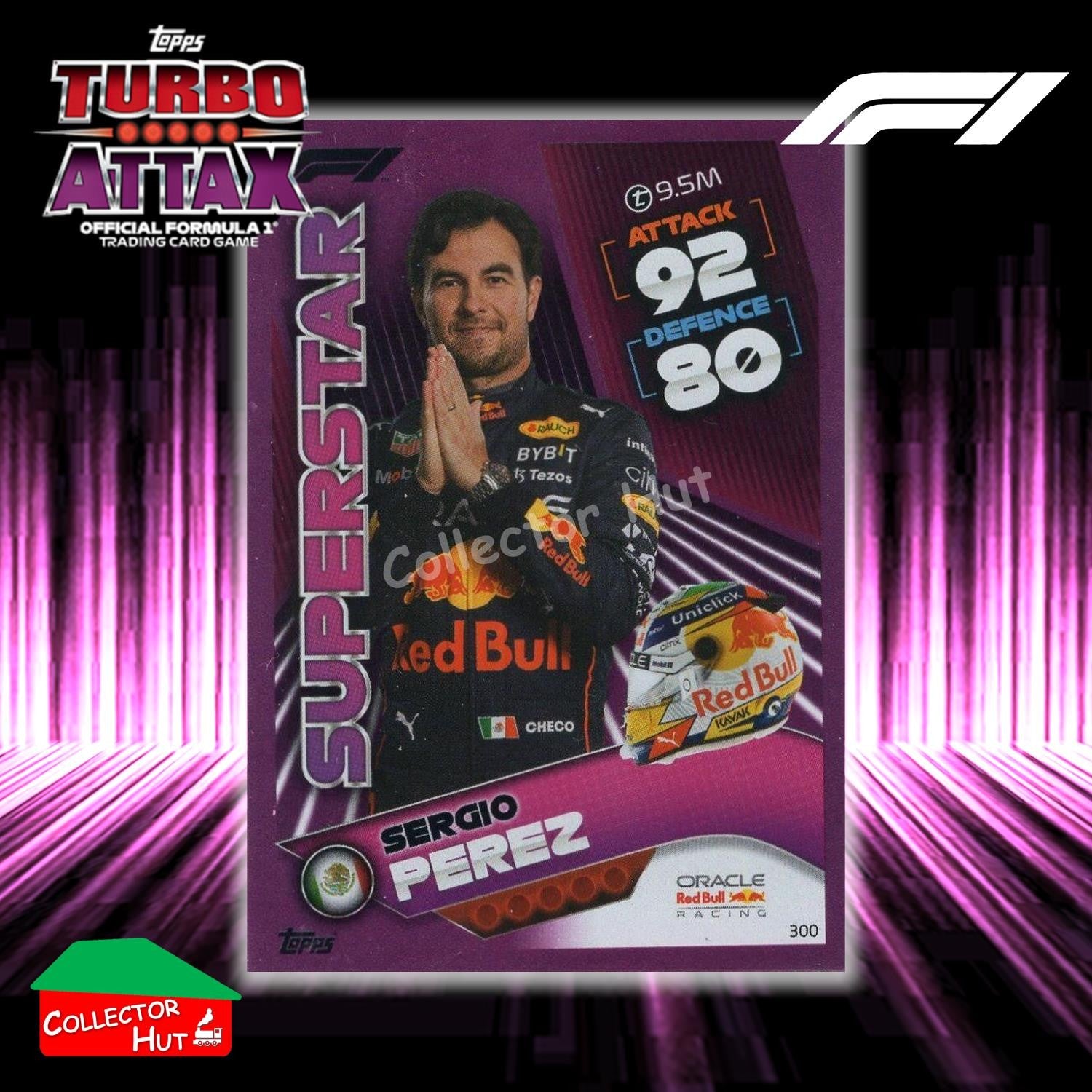Topps Turbo Attax Formula 1 F1 2022 PINK GREEN RED Parallel Cards