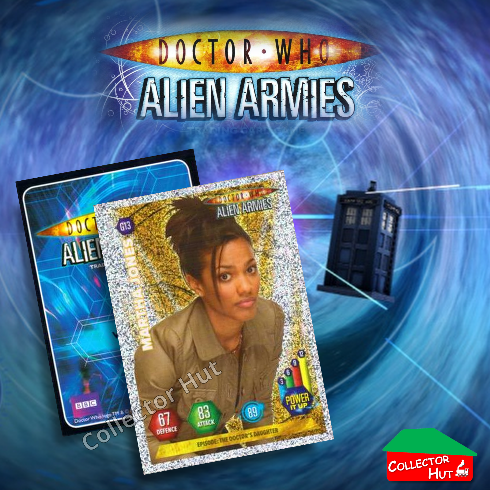 DOCTOR WHO Alien Armies Trading Cards Glitter Super Emboss Foil Cards