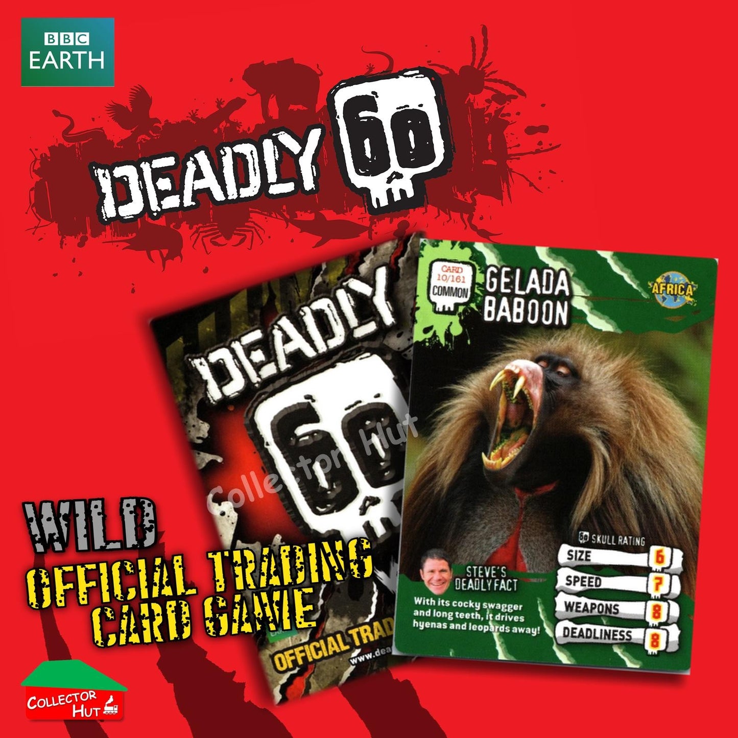 CBBC Deadly 60 WILD Trading Cards  Choose Your Cards