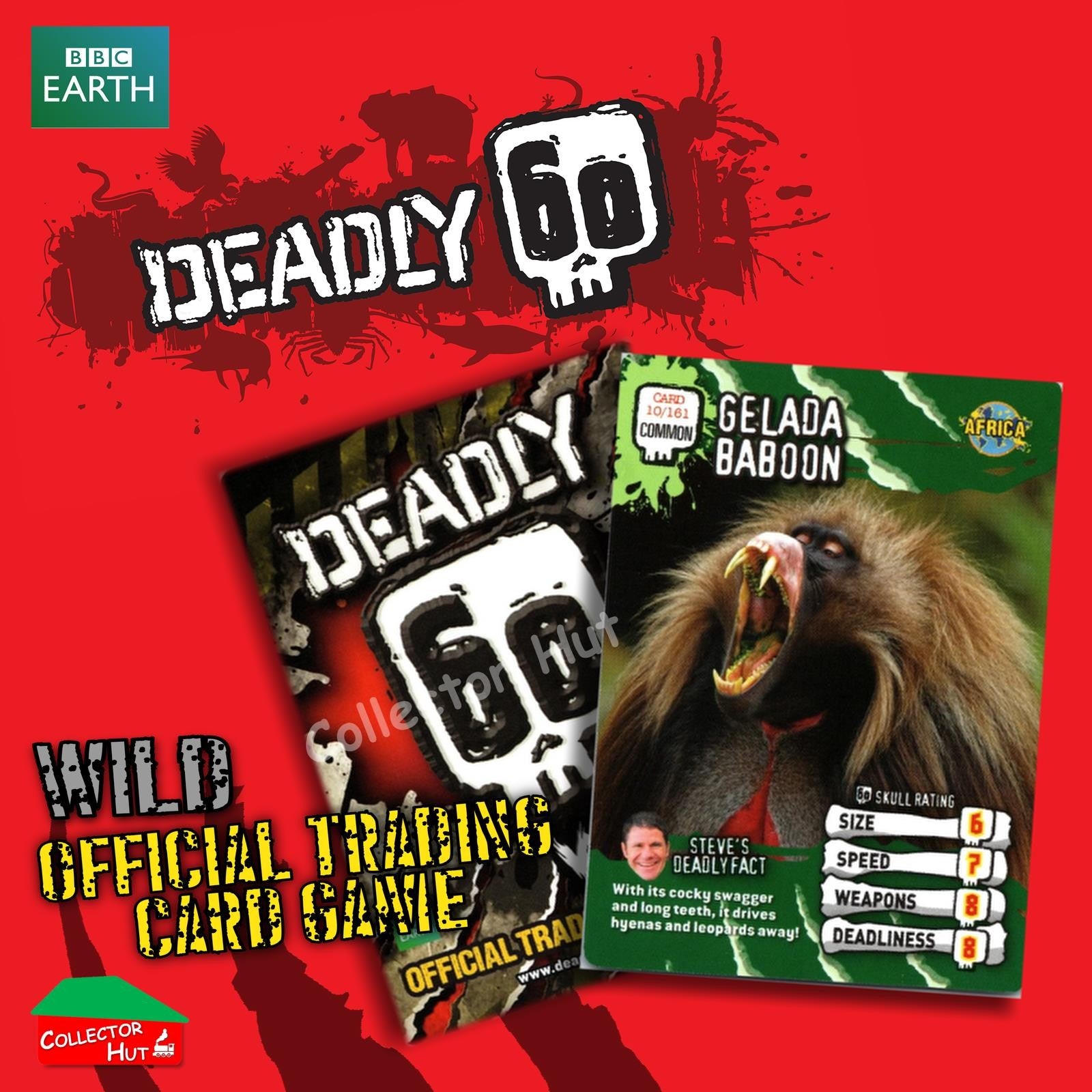 CBBC Deadly 60 WILD Trading Cards  Choose Your Cards
