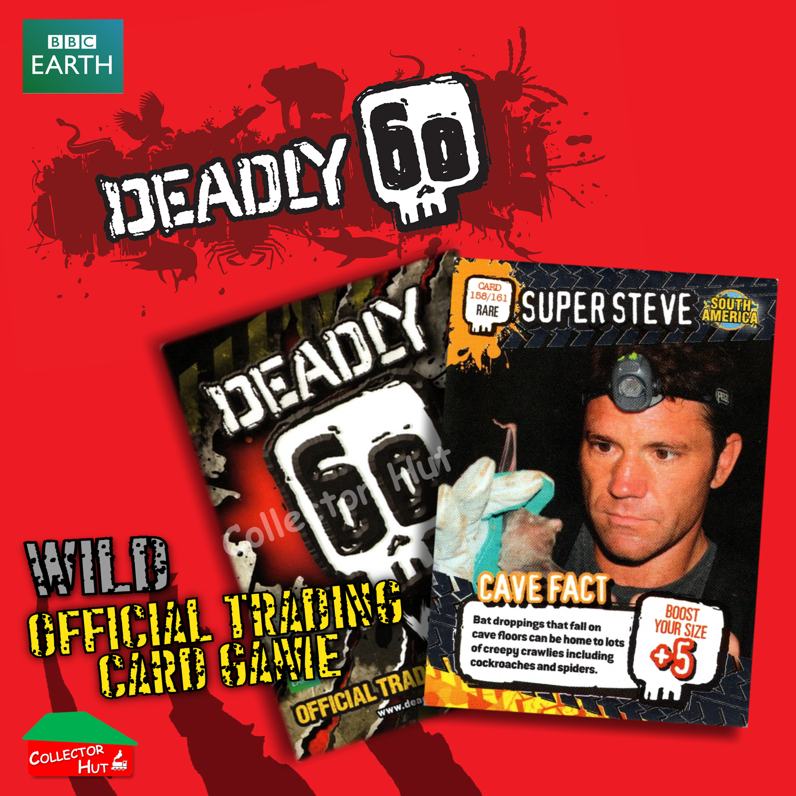 CBBC Deadly 60 Season 1, 2 & Wild FOIL RARE LIMITED Trading Cards