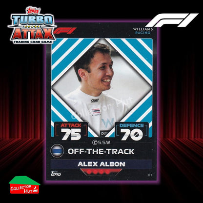 Topps Turbo Attax Formula 1 F1 2022 #1-131 Base Cards YOU CHOOSE