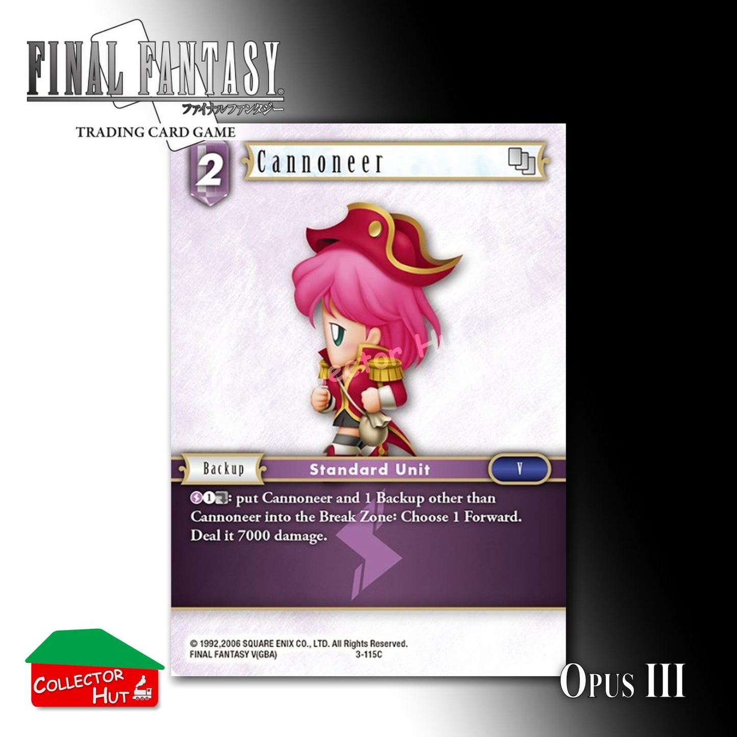 Final Fantasy Trading Card Game OPUS III 3 Singles You Choose