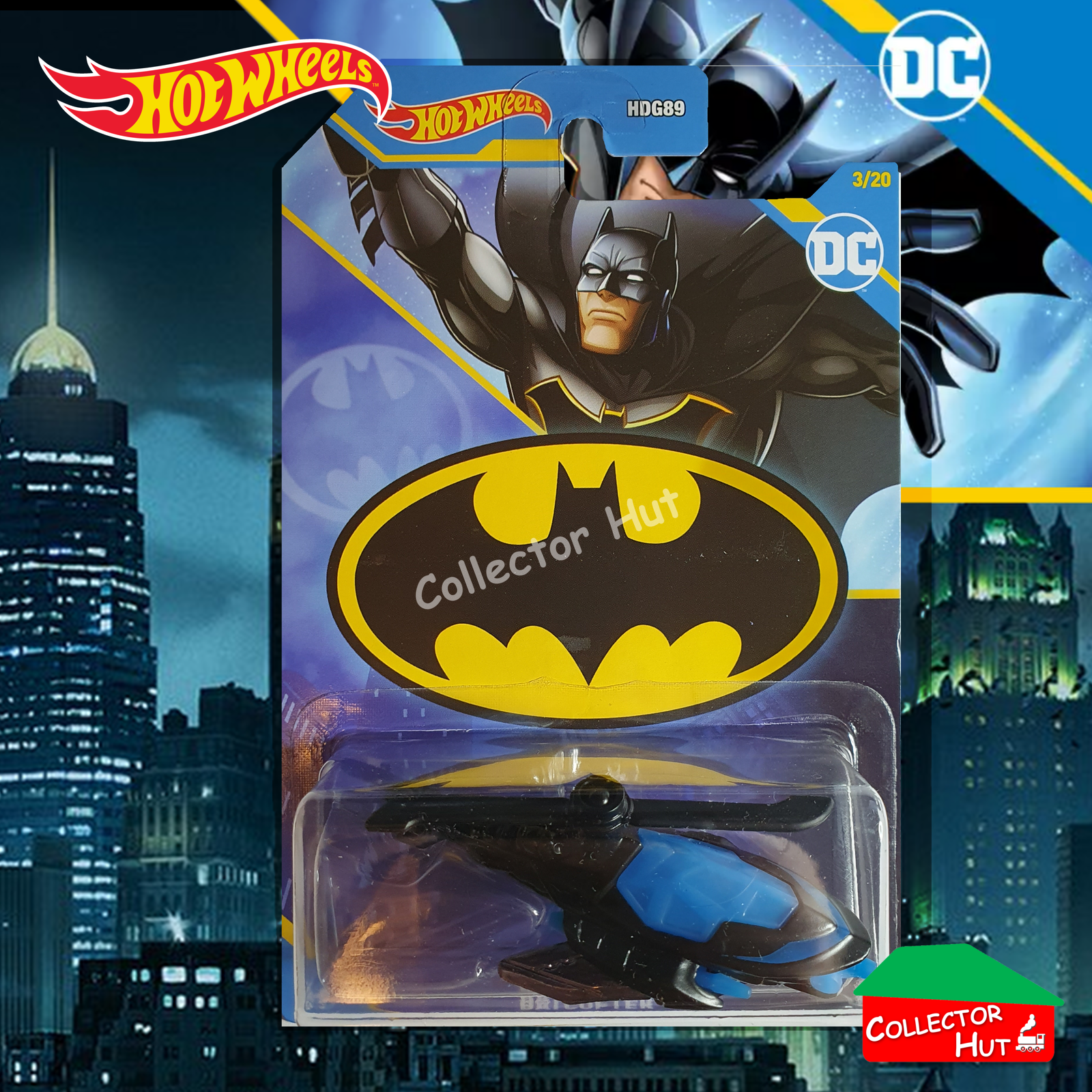 Hot Wheels DC Batman HDG89 1:64 Scale Die Cast