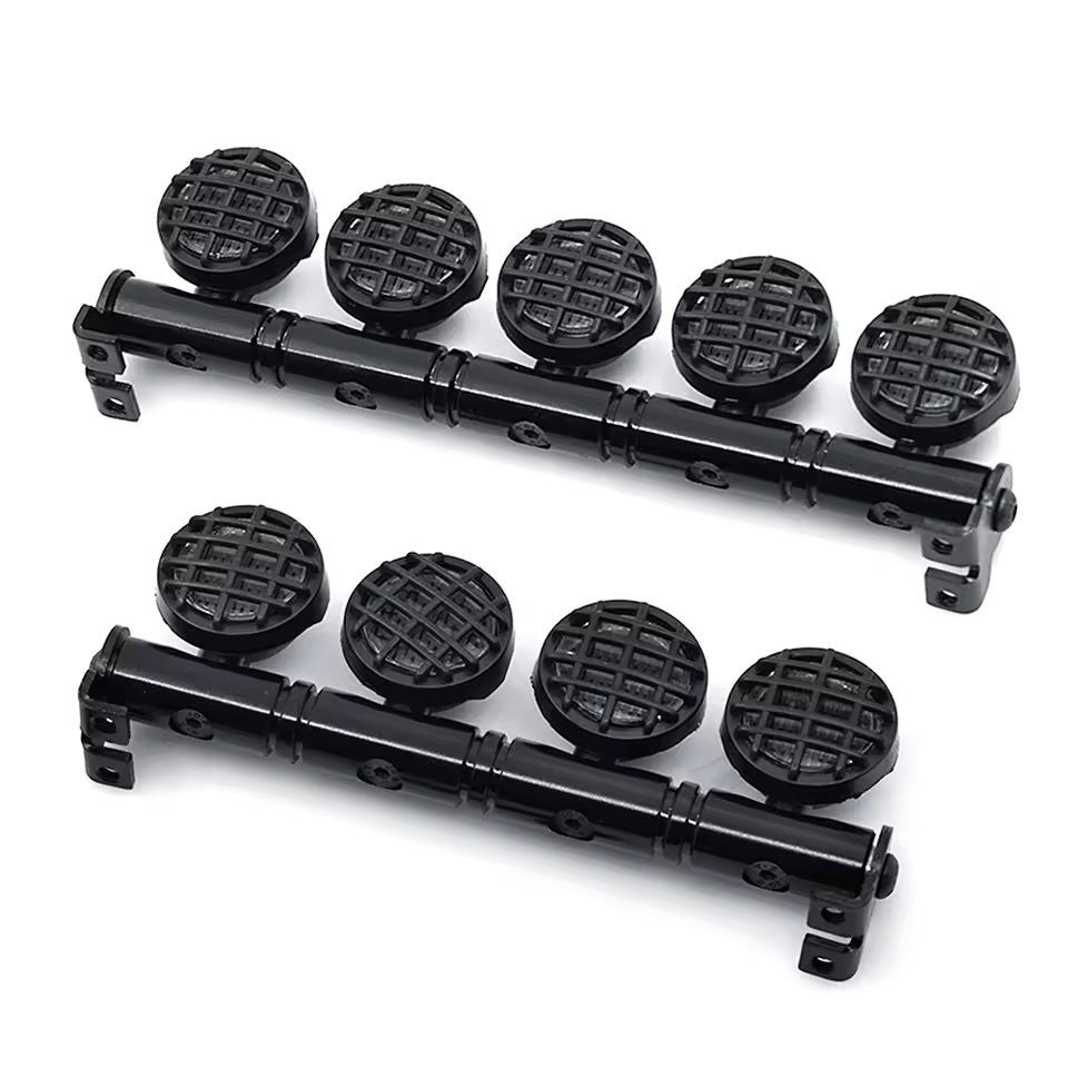 RC Truck Roof Grill LED Fog Lamp Upgrade Sets x4 x5 x6