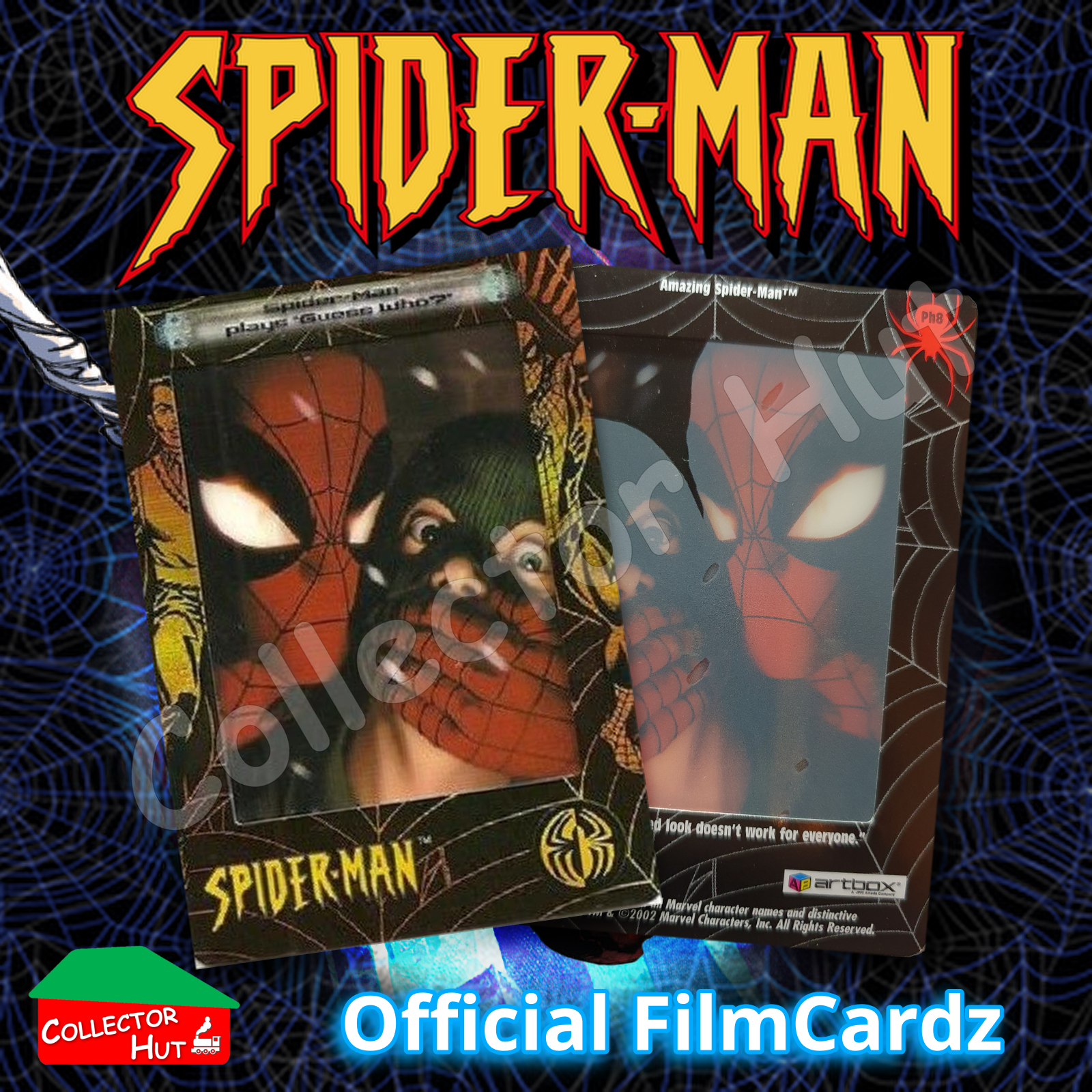 Marvel Spider-Man 2002 Artbox FilmCardz Choose Your Card!