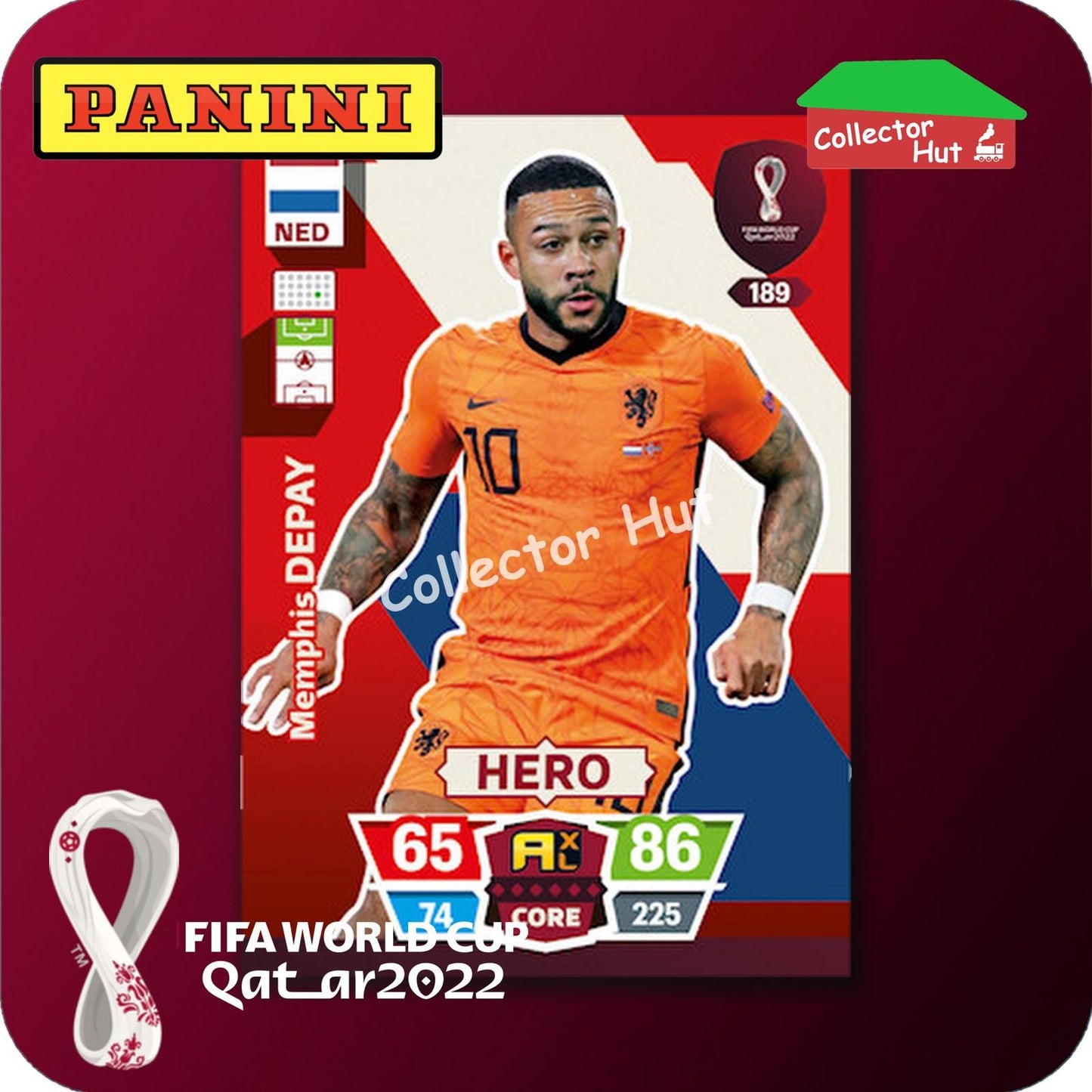 Panini Adrenalyn XL Qatar World Cup 2022 Trading Cards BASE SET #145-288