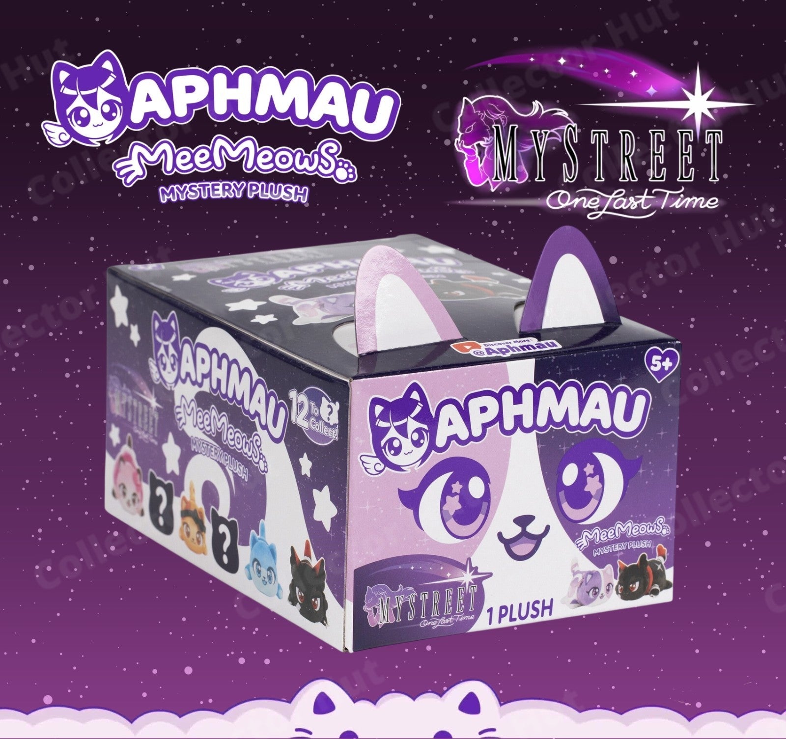 Aphmau MeeMeows Mystery 6" Plush Toys MY STREET Limited Edition IDENTIFIED
