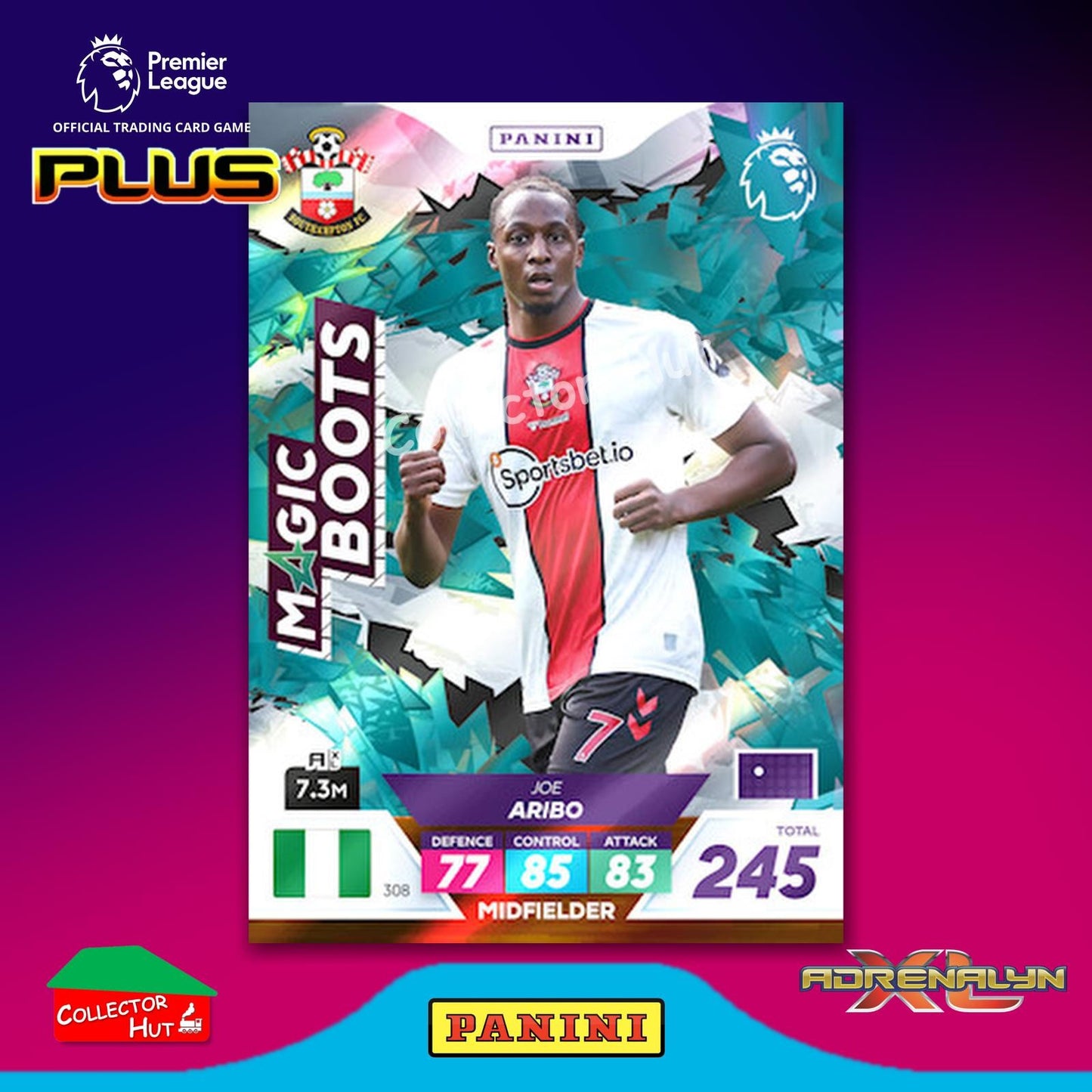 Panini Premier League Adrenalyn XL PLUS 2023 2022/23 Base Cards #190 - #369