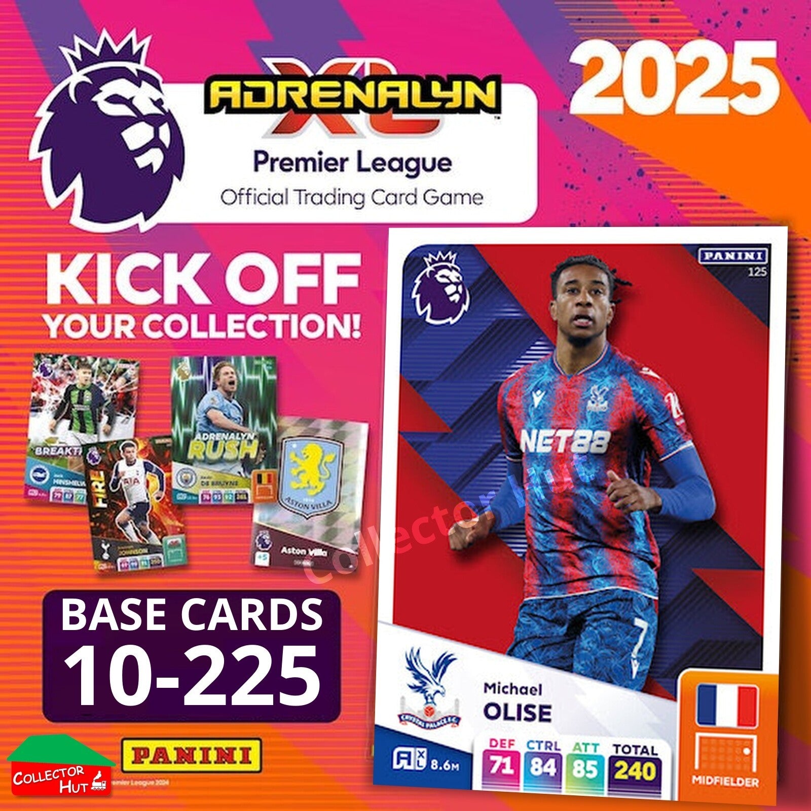 Panini Adrenalyn XL Premier League 2025 2024/25 Base & Foils #10-225