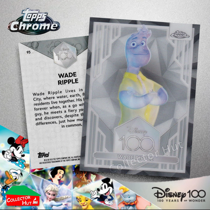 Disney 100 Topps Chrome 2023 Base Cards 1-100 Pick Singles to Complete Your Set