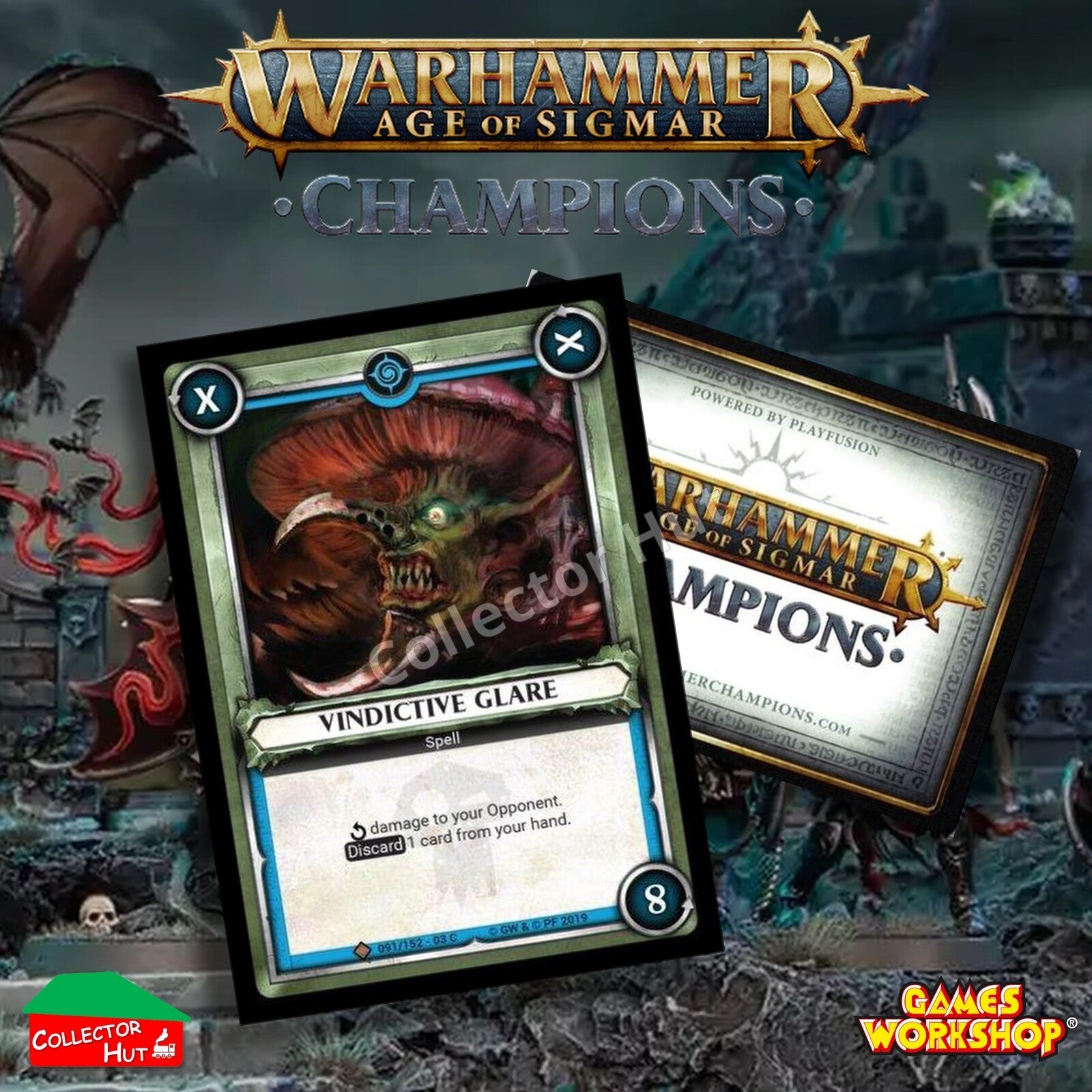 Warhammer Age of Sigmar: Champions Wave 3 SAVAGERY FOIL Cards CHOOSE SINGLES