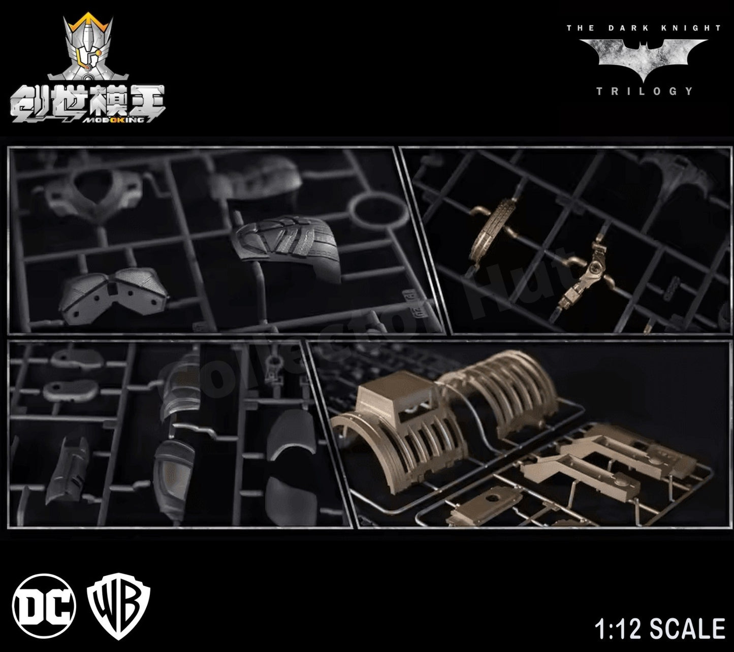 Dark Knight Trilogy Batpod 1:12 Scale Model Kit Modoking