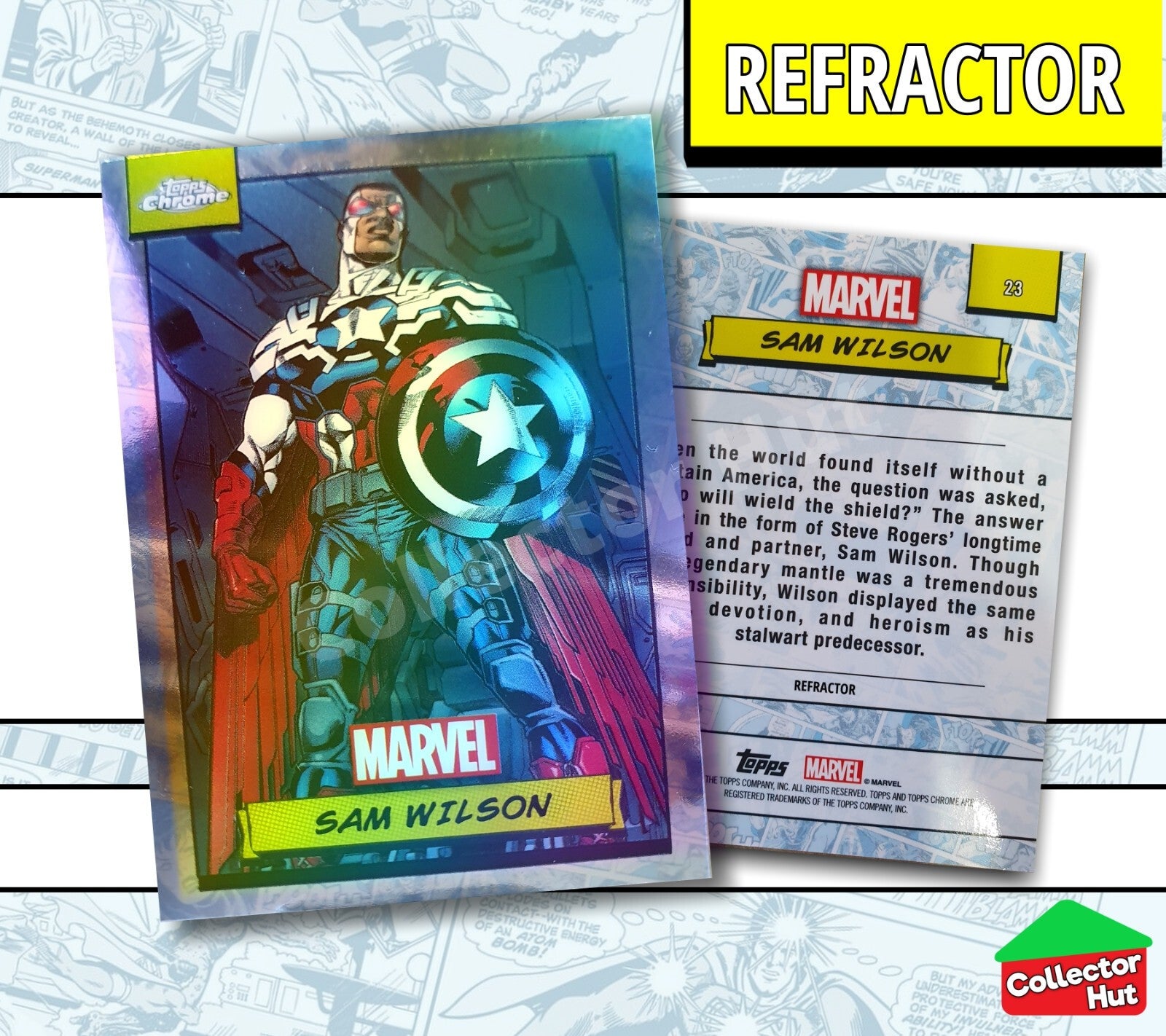 Marvel Topps Chrome 2024 REFRACTOR Card Collection YOU CHOOSE