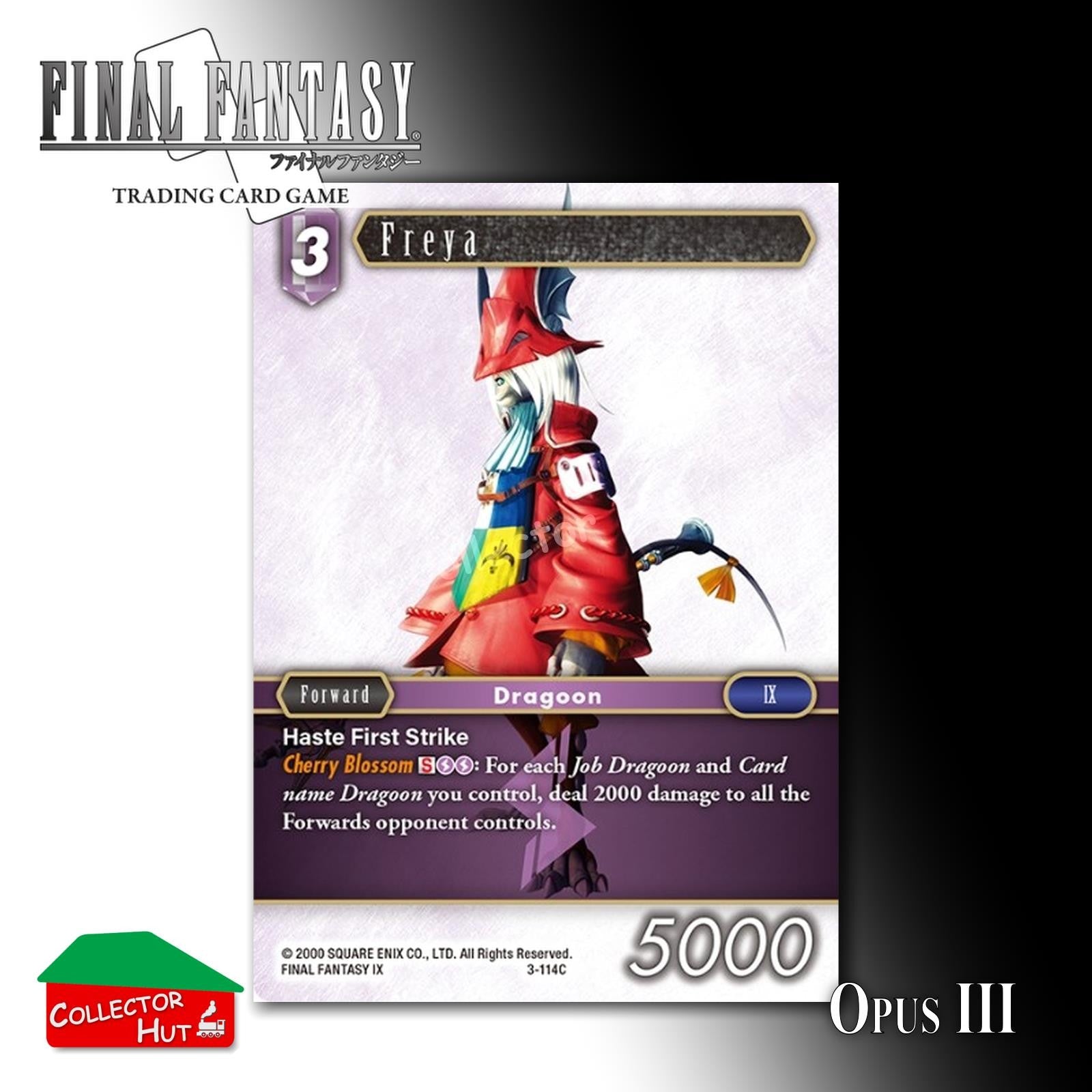 Final Fantasy Trading Card Game OPUS III 3 Singles You Choose