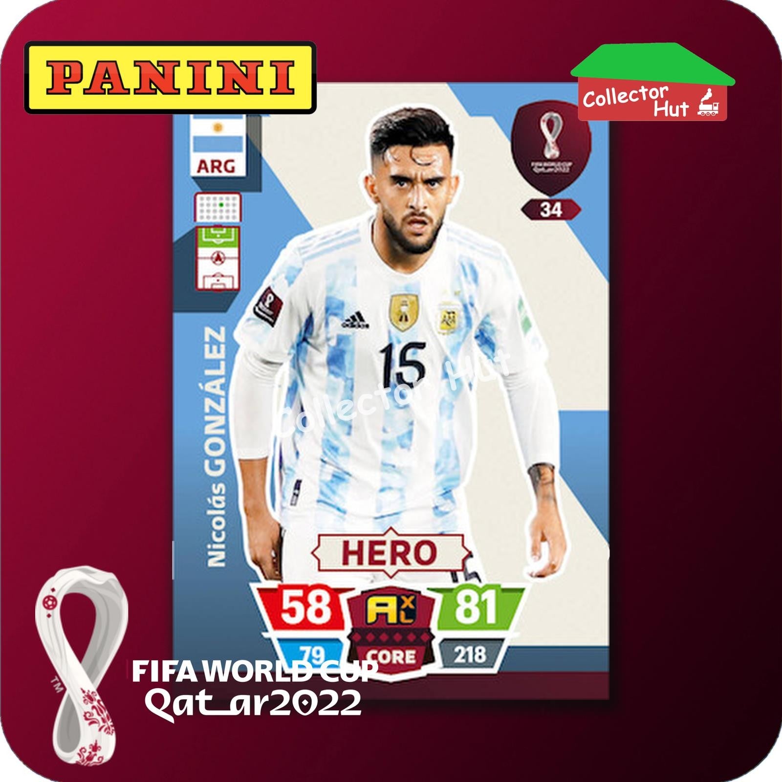 Panini Adrenalyn XL Qatar World Cup 2022 Trading Cards BASE SET #28-144