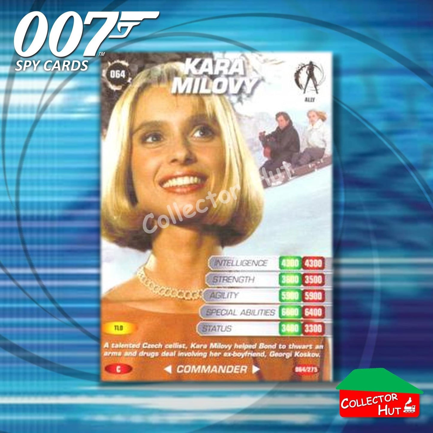 James Bond 007 Commander Spy Cards BASE COMMON YOU CHOOSE
