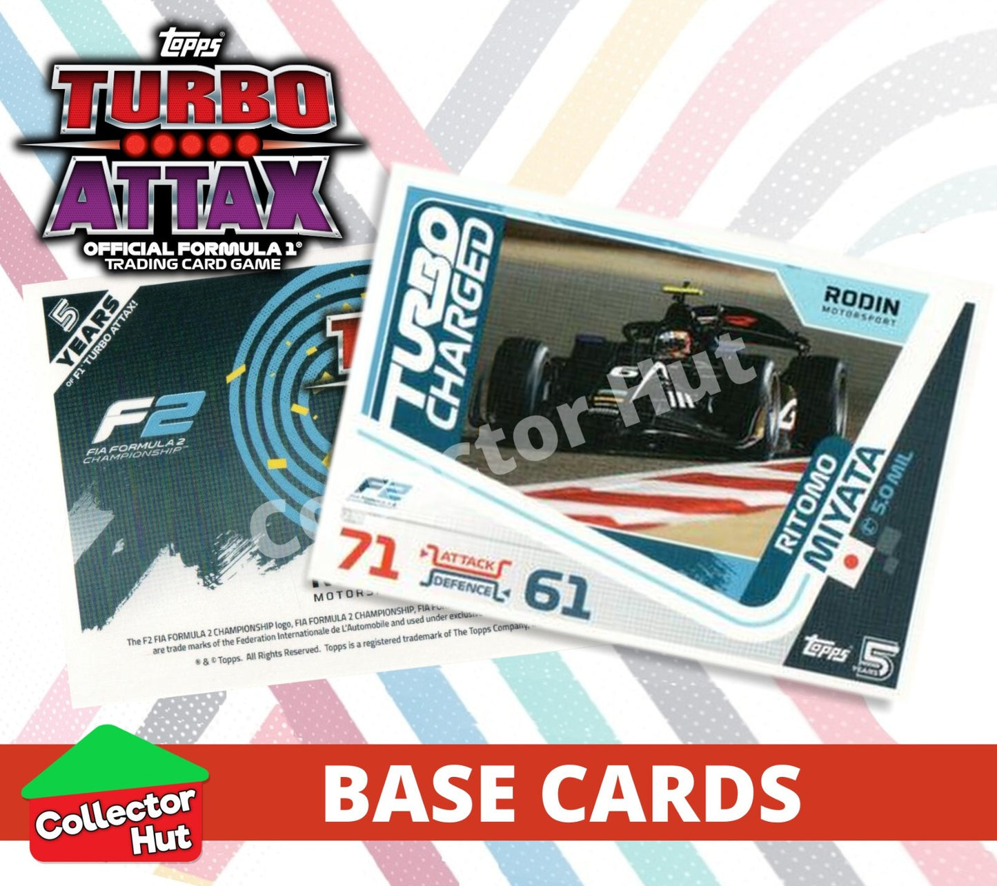 Topps Turbo Attax Formula 1 F1 2024 #167-312 Base Cards YOU CHOOSE