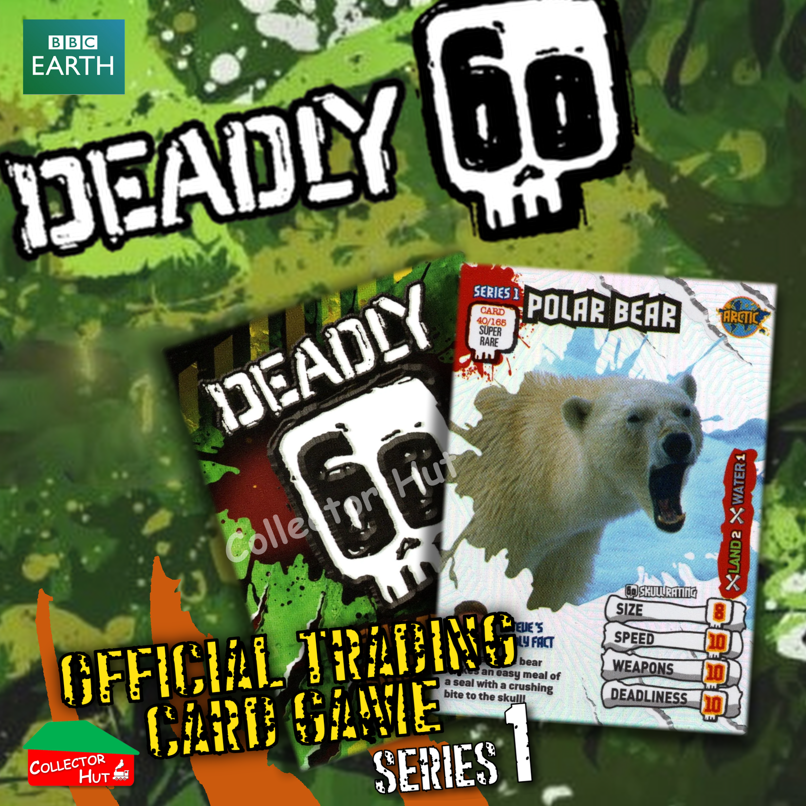 CBBC Deadly 60 Season 1, 2 & Wild FOIL RARE LIMITED Trading Cards