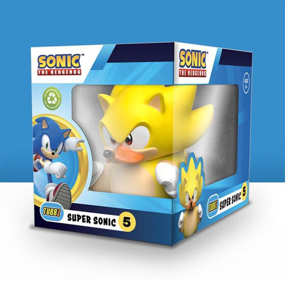 Tubbz Cosplay Novelty Ducks SONIC THE HEDGEHOG Collection 9cm Full Size
