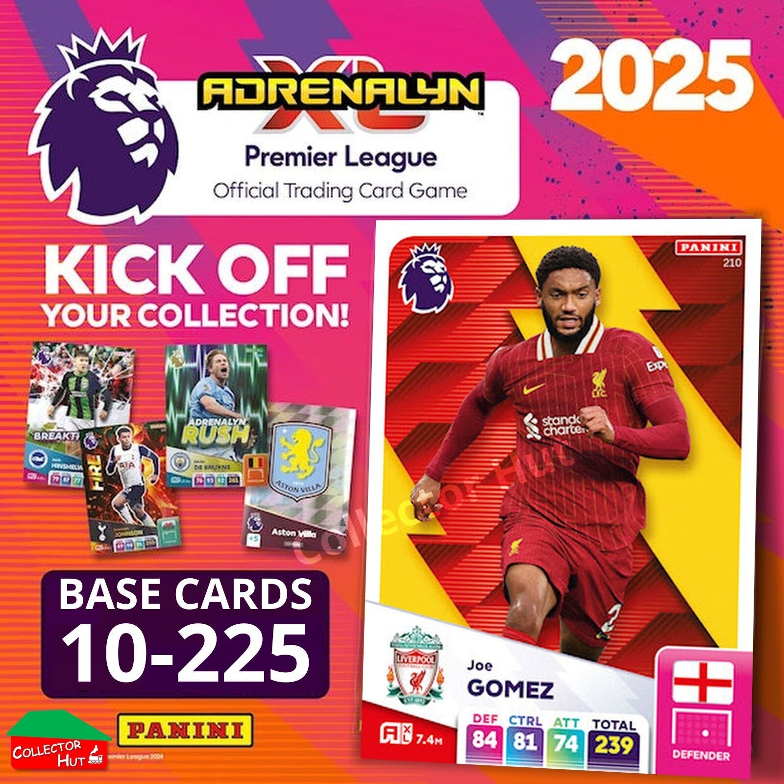 Panini Adrenalyn XL Premier League 2025 2024/25 Base & Foils #10-225