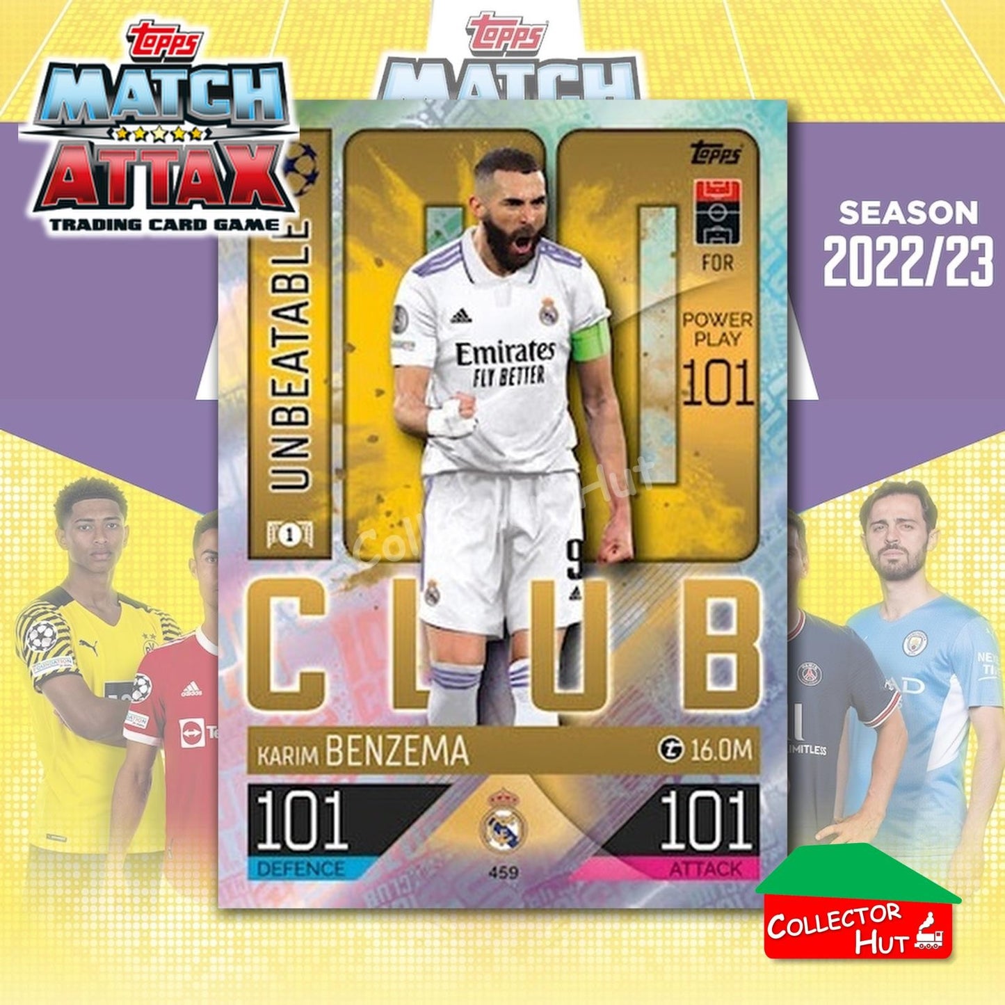 Topps Match Attax EuropA Champions League 2022/23 FOIL LEGEND LIMITED CARDS