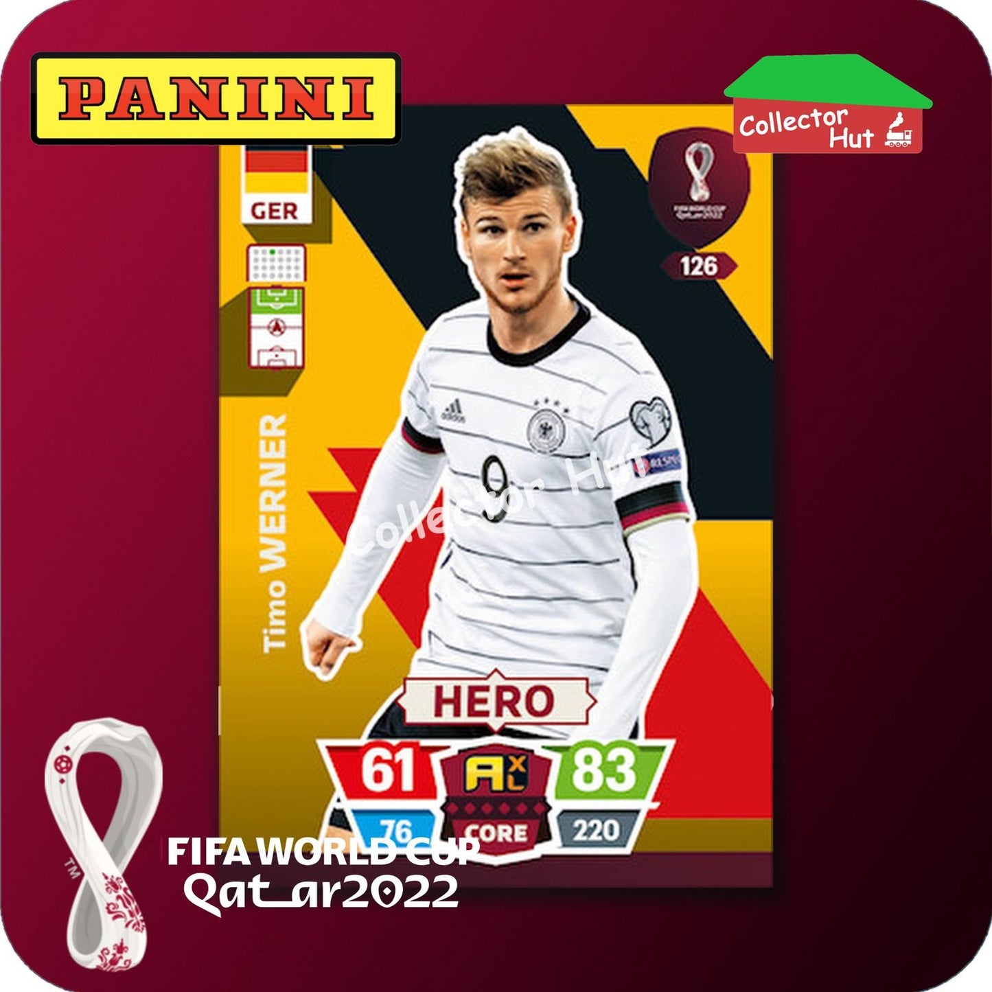 Panini Adrenalyn XL Qatar World Cup 2022 Trading Cards BASE SET #28-144